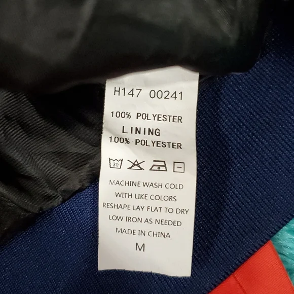 JJ's Fairyland Satin Embroidery Birds Bomber Jacket - Picture 9 of 9